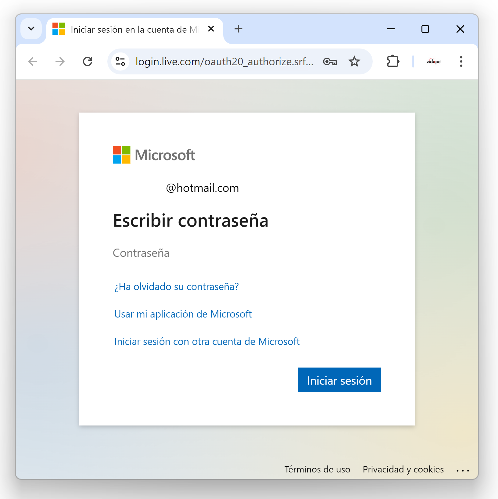 login microsoft